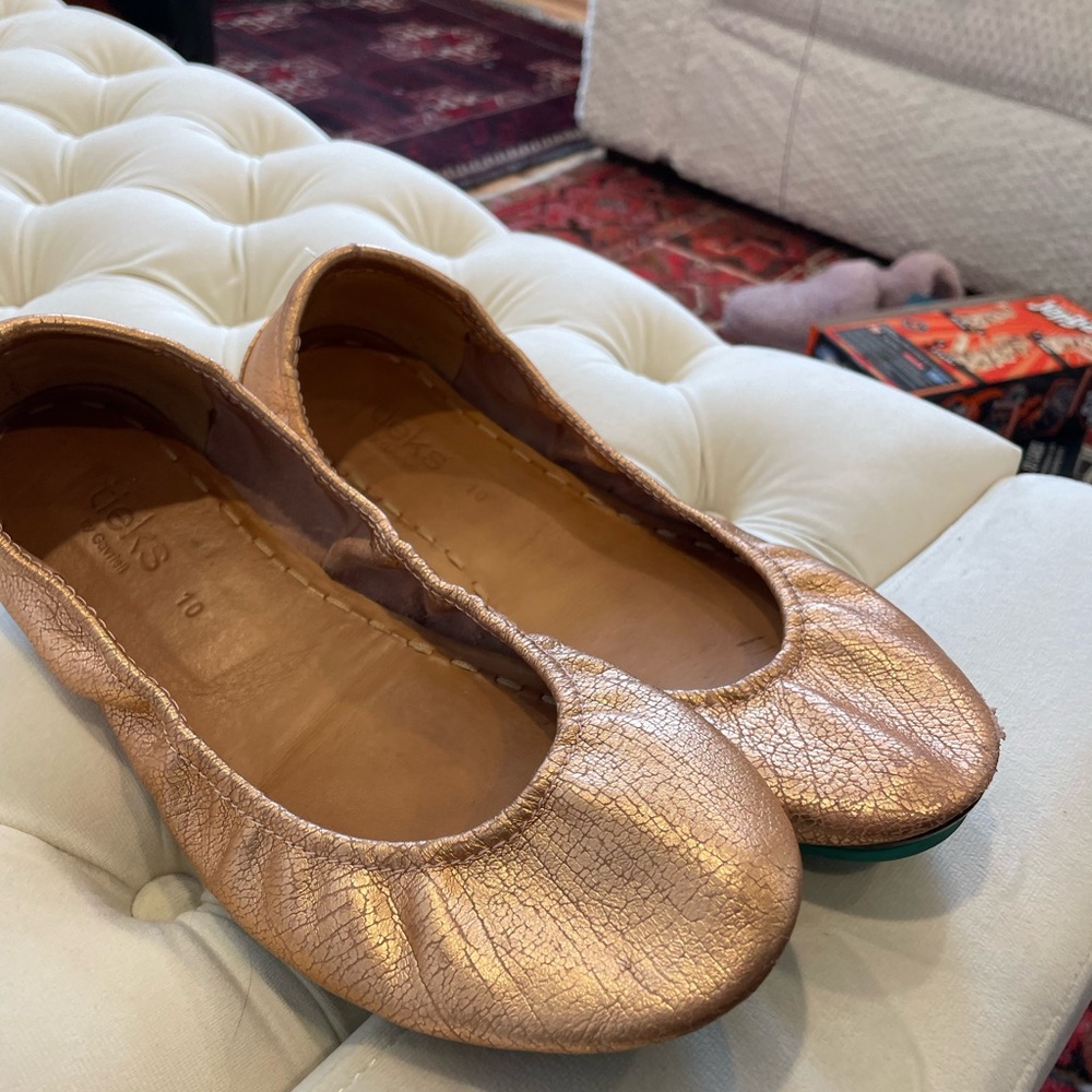 Tieks flats- Rose Gold Glam